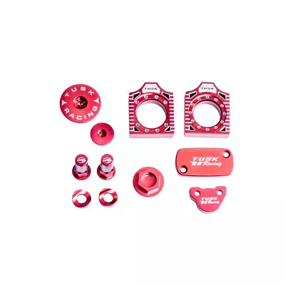 Tusk Billet Bling Kit Red For HONDA CRF250R 2004-2008 • $65.13