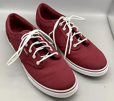 Vans Women’s Chukka Low Suede Sneakers (Size 9) Burgundy NWOT • £49.41