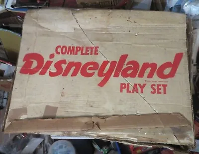 Vintage 1960s Marx Disneyland Playset #4368 Original Box With Several Pieces • $499.99