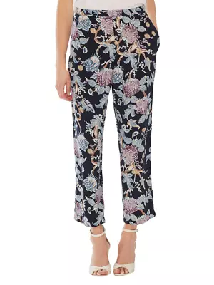 Vince Camuto NEW $99 Womens Mystic Blooms Floral Multi Colorful Waist Pants Sz S • $26.40