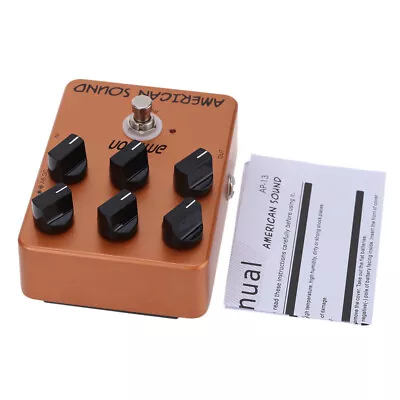 -13  Sound Amp Simulator Guitar Effect Pedal True Bypass W8J0 • $40.99