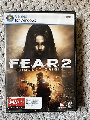 $15 • Buy F.E.A.R. 2 Project Origin, PC DVD Game, VGC