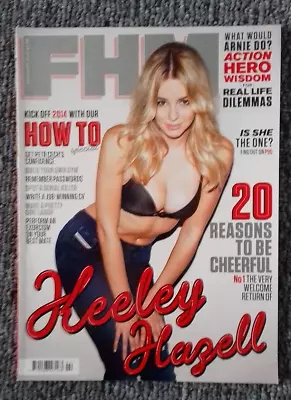 FHM Magazine February 2014 Keeley Hazel • £19.95