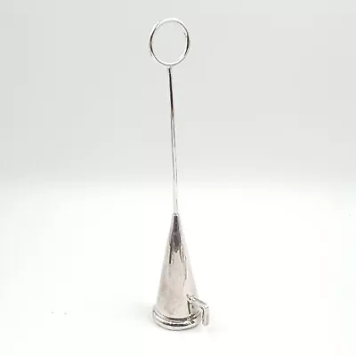 £24.95 • Buy Antique Candle Snuffer Silver Plated Tall Finger Hanging Loop Hook Conical 