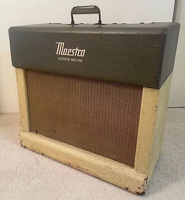 1956 Maestro Gibson GA45  - Two Tone Vintage Amplifier • $1600