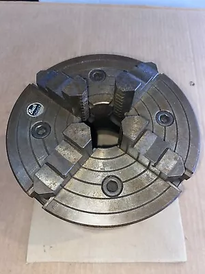 BUCK 8  4 JAW  LATHE CHUCK 1308 Reversible Jaws L167 5/8” Keyway 2-1/8” Through • $399