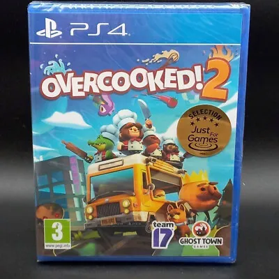 Overcooked! 2 Sony PS4 Fr Newsealed Team 17 Party Game Multiplayer Cook • $39.88