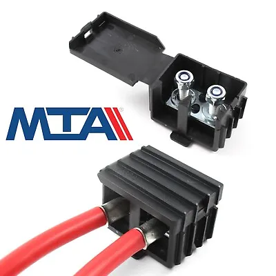 2 Way M8 8mm Battery Cable Power Distribution / Connector Jointing Box 120 AMP • £12.95