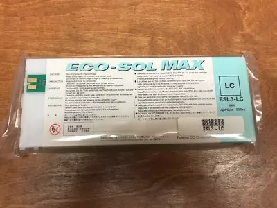 Roland Eco Sol Max 220ml Light Cyan ESL3-LC • $50