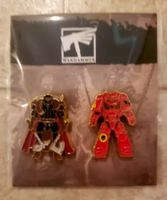 GW Warhammer 40k Space Marines Store Anniversary Badges Pins 2024 • $9.99