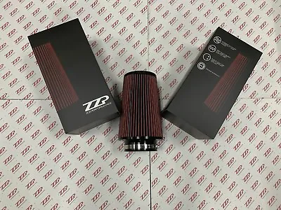 ZZPerformance 4  Inlet Cone Style Intake High Flow Air Filter 9  Length ZZP • $39.99