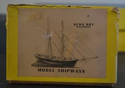 Model Wooden Ship (News Boy) 1854 Model Shipways • $120