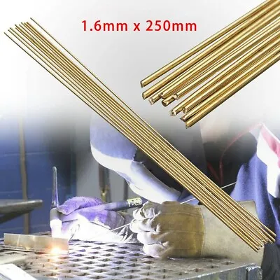 £5.12 • Buy 10pcs Brass Brazing Solution Welding Flux Cored Rods Low Temperature Wire Rod-uk