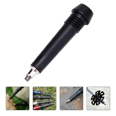 4pcs Climbing Rod Parts Walking Poles Telescopic Hiking Pole Hiking Stick Tips • £7.82