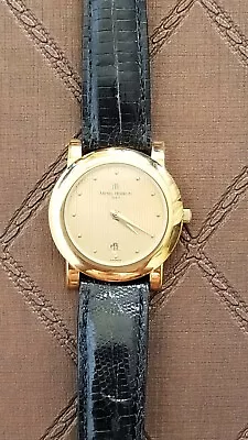 Michel Herbelin Gold Plated FRENCHMADE Watch Swiss Movement Unisex • $335.75