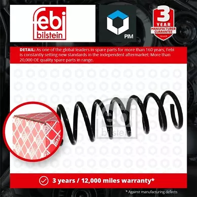 Coil Spring Fits VOLVO S40 Mk2 2.0D Rear 04 To 12 Suspension 30639800 30666220 • $43.24