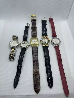 5 Watch Lot! Includes Pulsar Skagen Visage Timex! • $6