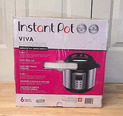 Instant Pot Viva Multi-Use 9-in-1 6 Quart Pressure Cooker - New In Box • $12.50