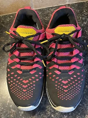 Nike Mens Free Trainer 5.0 LiveStrong 579805-607 Pink Running Shoes Size 8 • $35.49