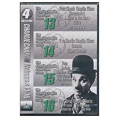 £5.72 • Buy Charlie Chaplin Collection - Vol. 13 - 16 [DVD] [Region Free] - New Sealed