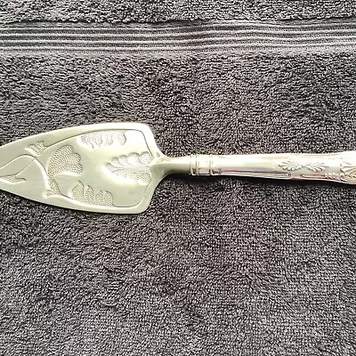 Vintage Mayell Cake Slice Server Silver Plate EP On Zinc 26cm • £7.25