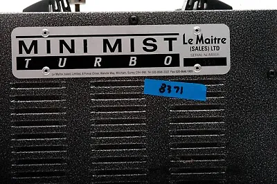 LeMaitre Mini Mist Turbo Smoke Machine N8371 • $350