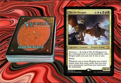 THE UR-DRAGON EDH COMMANDER DECK Magic The Gathering MTG 100 Cards - DRAGONS • $250