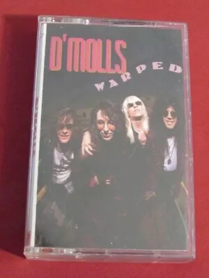 *TESTED* D'MOLLS WARPED 1990 CASSETTE TAPE ATLANTIC 7 82070-4 80's SLEAZE ROCK • $8.50