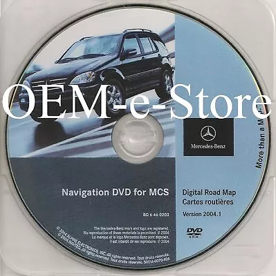 2003 2004 2005 Mercedes ML320 ML350 ML500 ML55 Navigation COMAND DVD U.S CAN Map • $129