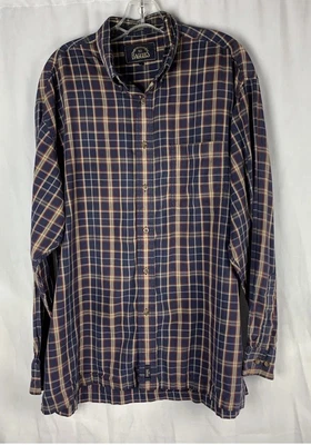 $14.99 • Buy BD Baggies Men's Button Down Long Sleeve Shirt Plaid Men's Large Chatham Cloth