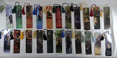 Lord Of The Rings Bookmarks By Antioch Publishing LOTR FOTR Tassle 2001-2004 • $1.99