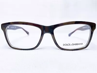 NEW Dolce & Gabbana DG3235 2952 Mens Red & Camouflage Eyeglasses Frames 53/16 • $129.99