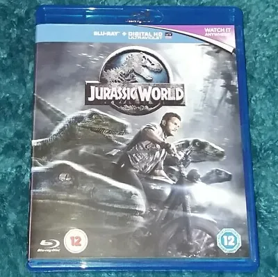 Jurassic World Blu Ray + Ultra Violet Code Like New • £5.50