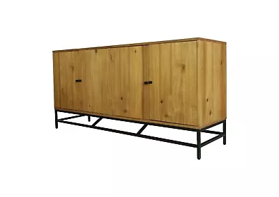 HAYES 4 DOOR ACACIA SIDEBOARD/ Credenza • $1590