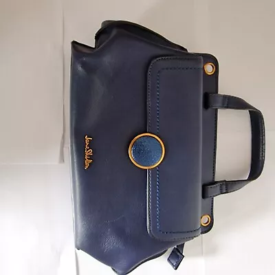 £10 • Buy Jane Shilton Blue Leather Bag