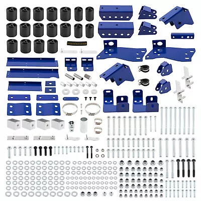 Full 3  Body Lift Kit For GMC Sierra 1500 2003-2005 Relocation Brackets + Blocks • $350.99
