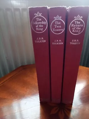 Jrr Tolkien- The Lord Of The Rings Set Trilogy 2nd Ed 2nd Imp 1967 • £35