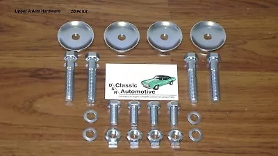 Control Arm Upper Hardware Kit 20pc Bolts Washers Nuts Camaro Nova Firebird  • $39.95