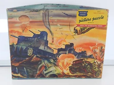 Victory Series  Tanks At Guadacanal  Picture Puzzle No. 317 • $14.99