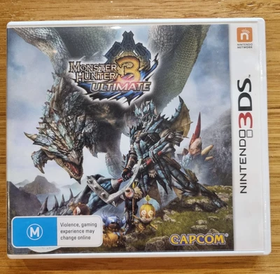 $54 • Buy Monster Hunter 3 Ultimate N3DS Complete W/ Case And Leaflets AUS PAL VGC