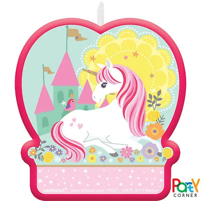 $6.95 • Buy Unicorn Party Supplies CANDLE 