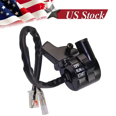 Throttle Housing Switch Start For Yamaha Peewee PY50 PW50 OFF/Run/Start Bike ATV • $11.26