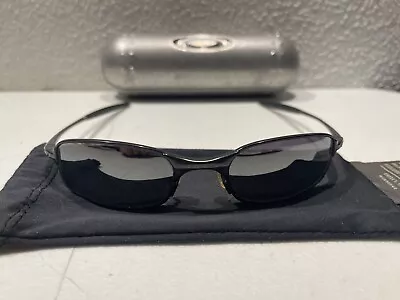 Oakley Square Wire 2.0 With Oakley Bullet Torpedo Case And Soft Cover. #Z4 • $199.99