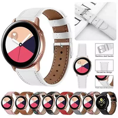 For Samsung Gear2 R380 Quality Leather Watch Band Classic Business Wrist Band • $12.99