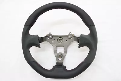 MINE'S Leather D-Shape Steering Wheel Red Stitch GTR R34 BNR34 #875111001 • $1048.97