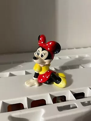 Vintage Minnie Mouse Ceramic Figure Disney. Made In China 3  • $6