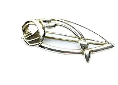 Vintage Ola Gorie Orkney Scottish Silver Brooch • £45