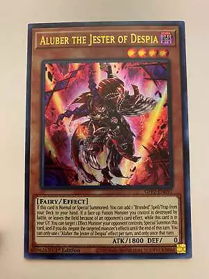 $4.50 • Buy Yugioh Aluber The Jester Of Despia GFP2-EN097 Ultra Rare 1st Edition Near Mint