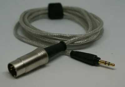 Bang Olufsen Gold 5Pin DIN - Gold 3.5mm Clear Braided Cable IPod/MP3 6ft NEW • $11.99