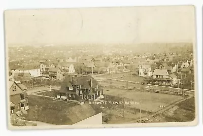 RPPC Birdseye View Of KANE PA McKean County Pennsylvania Real Photo Postcard • $19.99